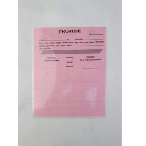 

←Laris← CFKCK Promise buku angsuran koperasipraktis tinggal sobek ga perlu ribet catat isi 50 lembar bisa ganti nama sesuai keinginan langsung tulis aja di catatan 51 ✺Diskon