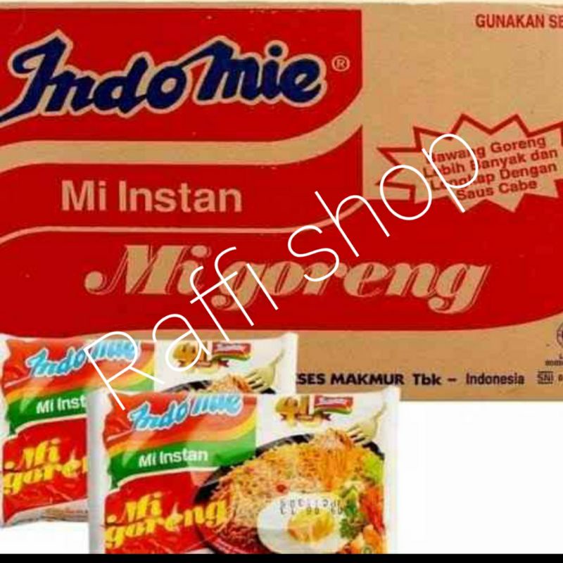 

Indomie Goreng kartonan isi 40 biji