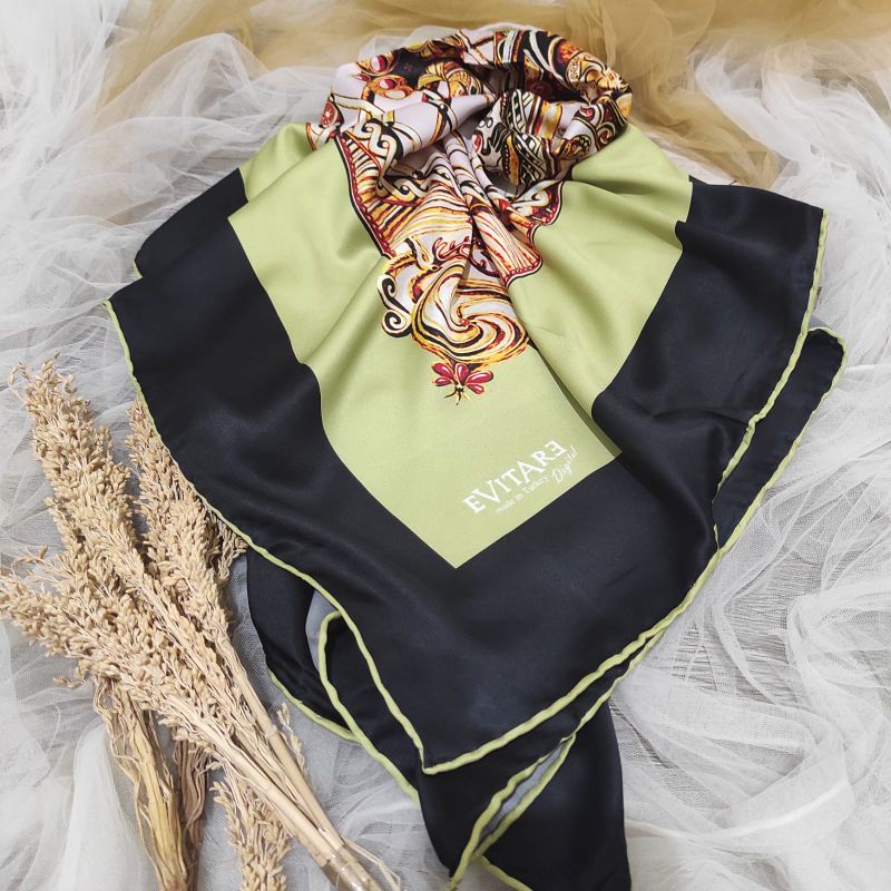 Hijab Jumbo Rayon Segi Empat Kerudung Turki