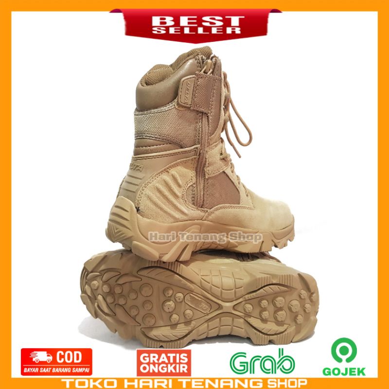 SEPATU BOOTS DELTA 8INC/SEPATU DELTA/SEPATU CORDURA/SEPATU IMPORT/SEPATU PRIA DAN WANITA