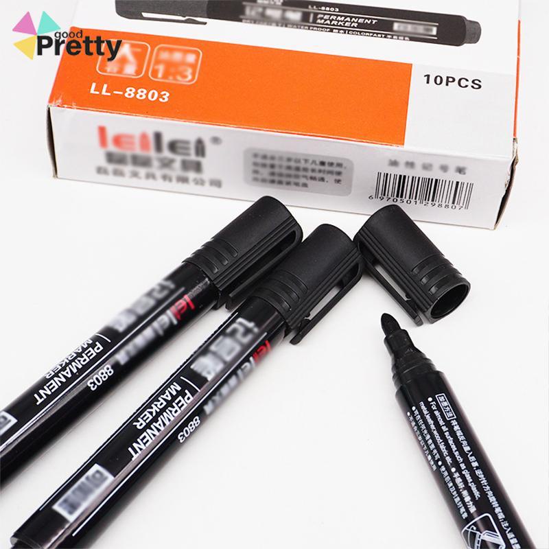 Permanent Marker Spidol Permanen Round Tip Joyko Refillable - PD