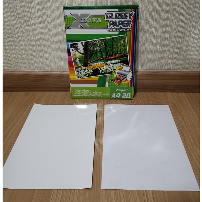 

Senikertas- Kertas Photo / Photopaper / Xdata Glossy Paper 230 Grm -Kertas-Seni.