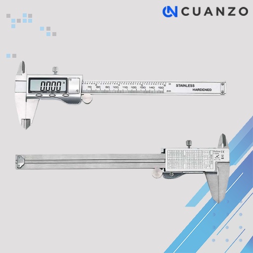 Jangka Sorong Digital LCD Caliper Micrometer 15CM / Jangka Sorong Sketmat Sigmat Sikmat Vernier Caliper Kaliper Mikrometer Digital Analog Besi Lcd Stainless Steel Stenlis Stainles Terkiro Panjang Insize Pertukangan / Alat Ukur Pengukur Panjang Caliper Or