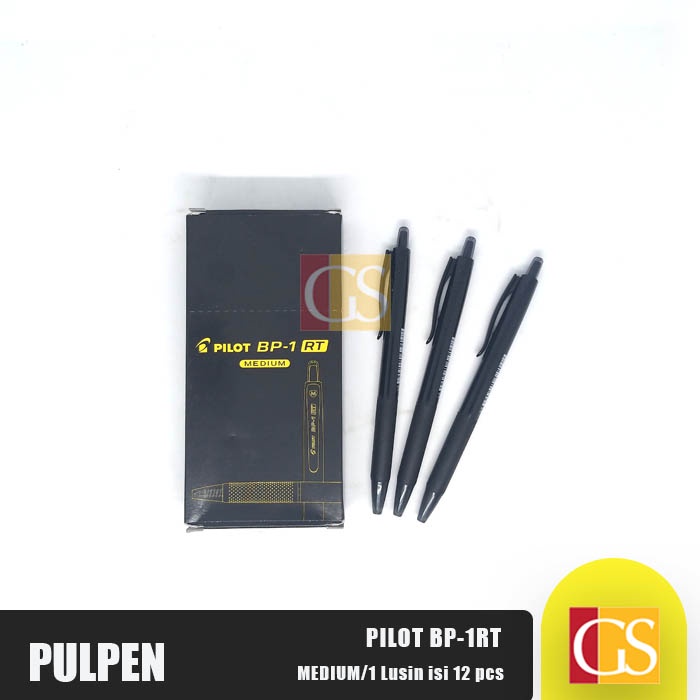 

PULPEN PILOT BP-1RT HITAM(1 PCS)