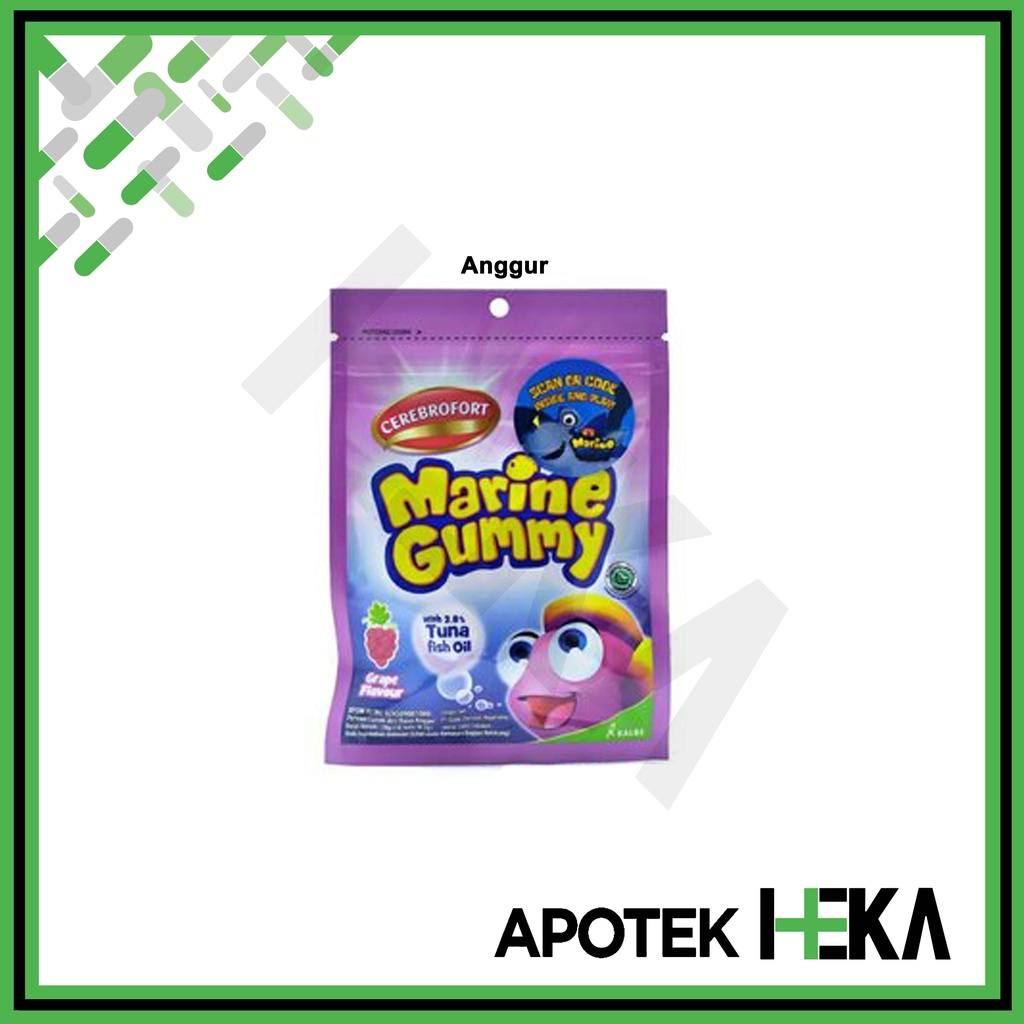 Cerebrofort Marine Gummy Sachet 10 Tablet (SEMARANG)