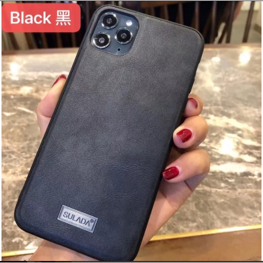 Genuine Leather Original Soft Case Casing Iphone 11 Pro Max 6.5 Sulada