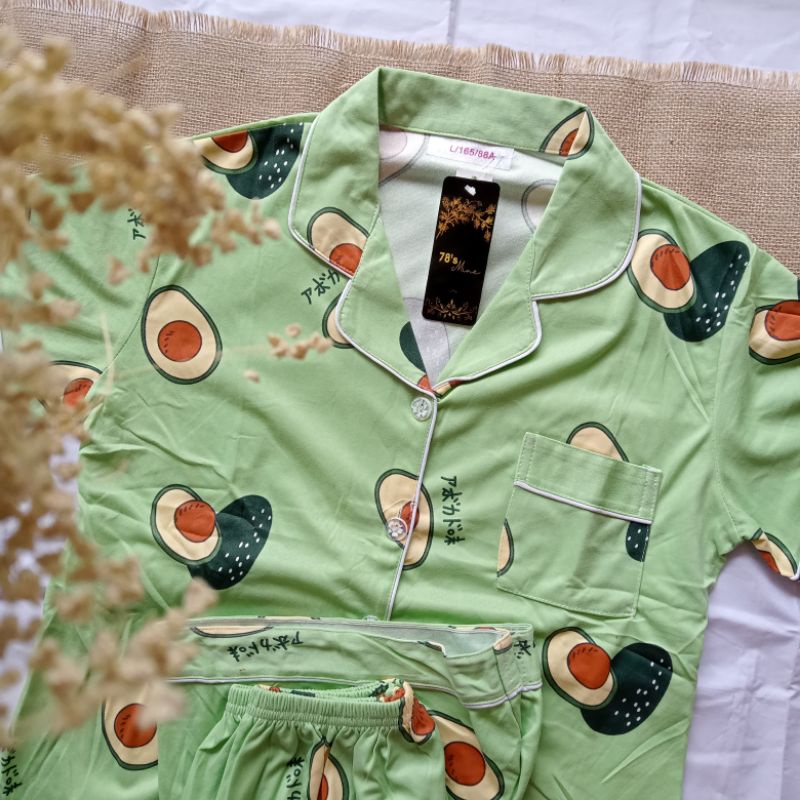 Piyama Import Korea Pendek