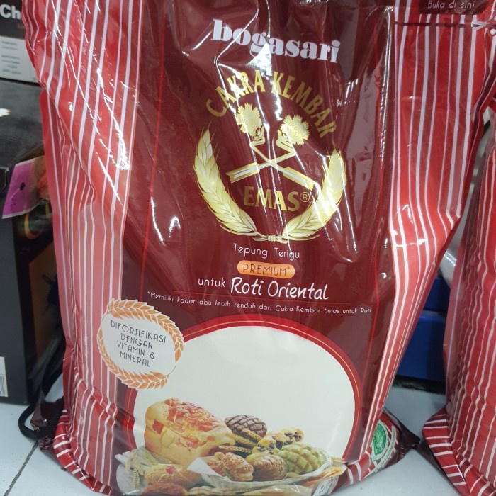 

BISA COD TEPUNG CAKRA EMAS ROTI ORIENTAL KEMASAN 5KG