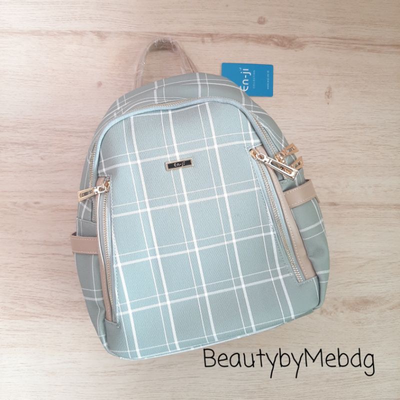 En-ji Hyeri backpack - Green / tas wanita enji by palomino