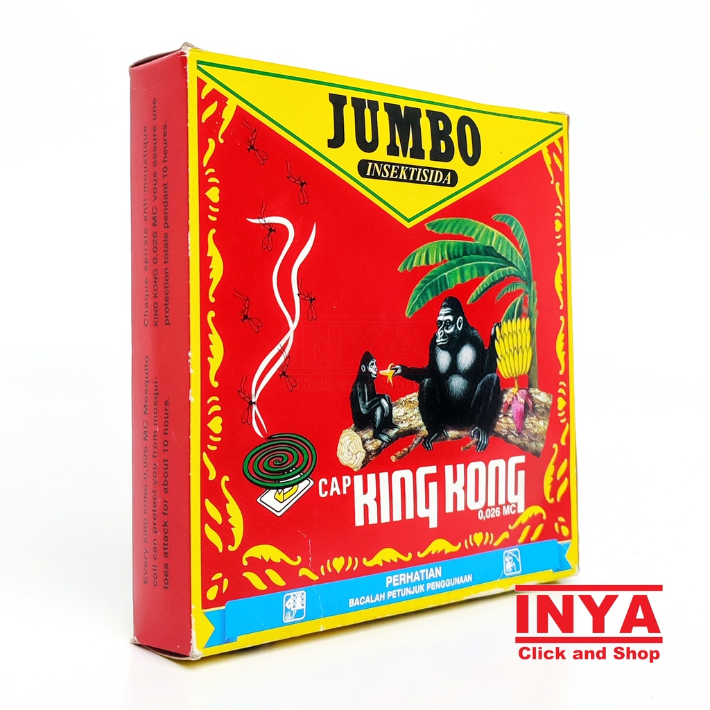 OBAT NYAMUK BAKAR CAP KING KONG INSEKTISIDA JUMBO BOX 10pcs