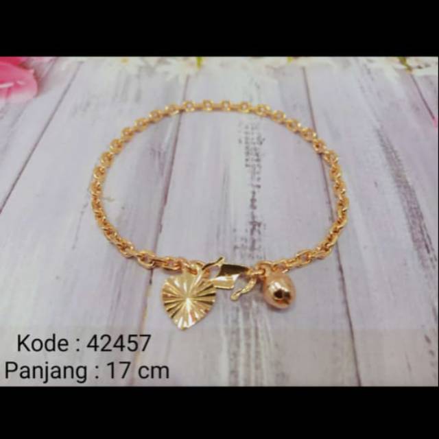 GELANG TANGAN TITANIUM ANTI KARAT