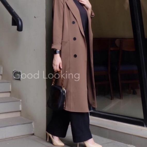 <RuM ✮> Lyla long blazer |Diskon