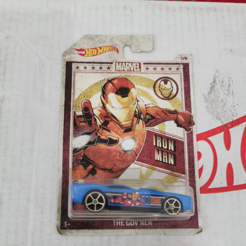 HOT WHEELS BALAP RACE FFA THE GOVNER marvel iron man diecast mainan anak