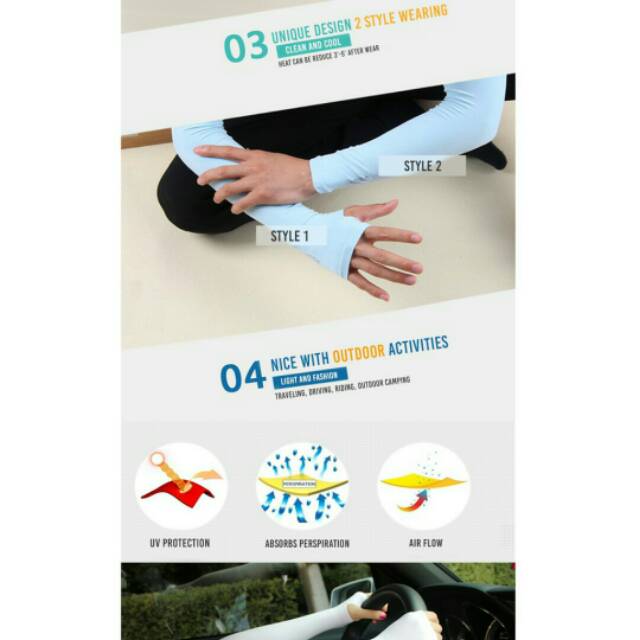 Handsocks Best Seller in KOREA LET'S SLIM bisa manset tangan