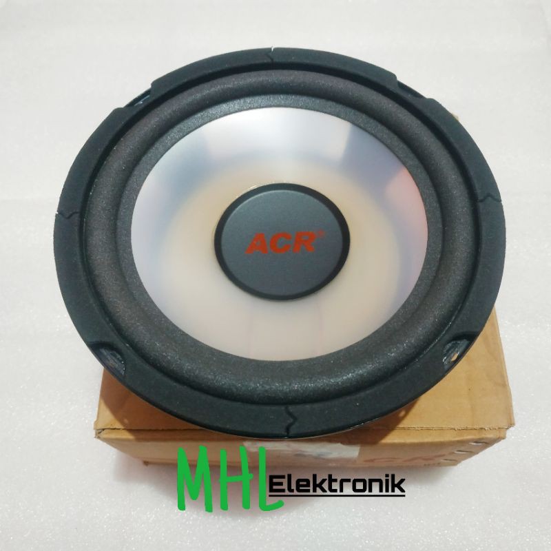 Speaker Woofer 6 Inc Max 60 Watt 8 Ohm ACR C 630 WH Transparan