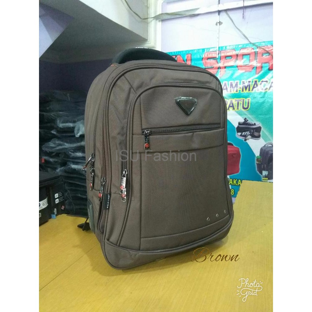 Tas ransel laptop POLO LINE expanding