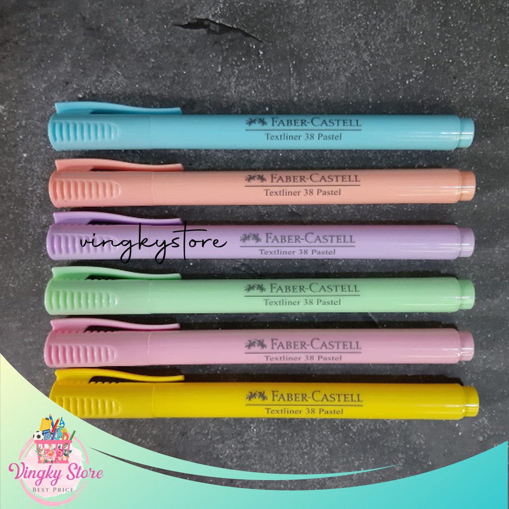 

Faber Castel Textliner 38 Pastel
