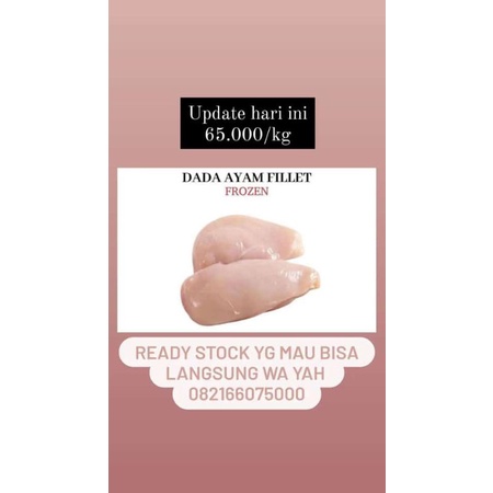 

Frozen Ayam fillet dada 2kg