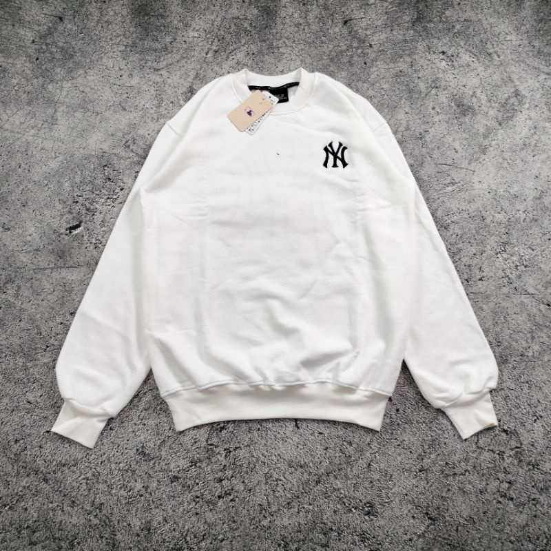 CREWNECK NY MLB YANKEES JAPAN PUTIH BORDIR AUTHENTIC FULLTAG &amp; LEBEL