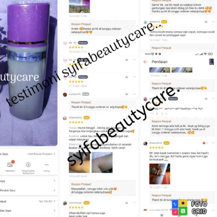 ➽ HB PLATINUM ORI /Hb ungu / Hb skinglow whitening/ Hb skinglow ungu pekat / Hb super / Hb platinum 