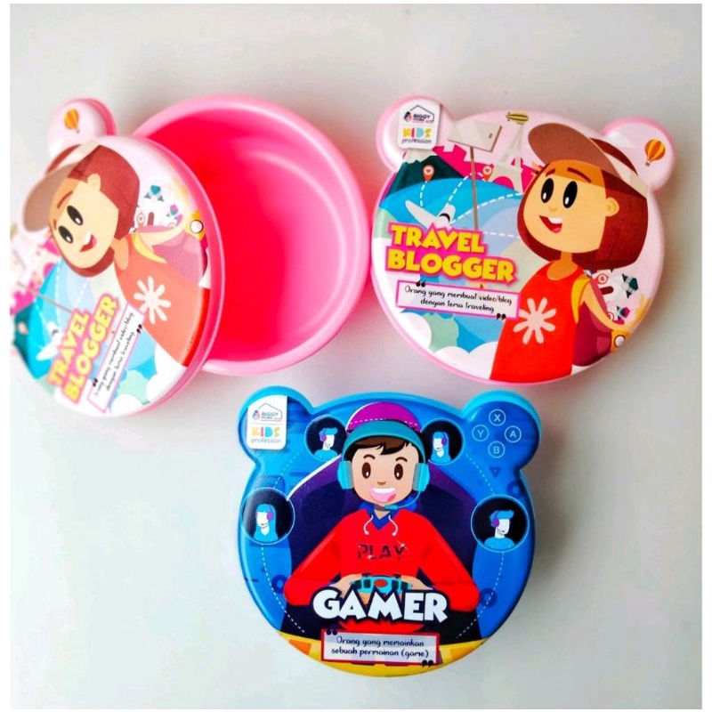 Lunch Box Gambar Tempat Kotak Makan Souvenir Ulang Tahun - Baby Panda