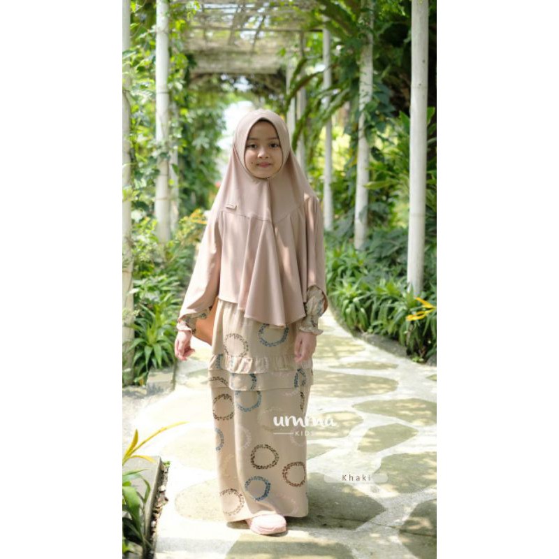 Gamis Milly dress kids By Umma / Gamis couple ibu dan anak