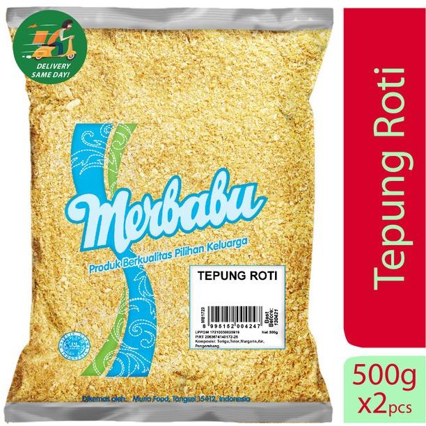 

Merbabu Tepung Roti 500g x 2Pcs (Bisa Same Day Delivery)