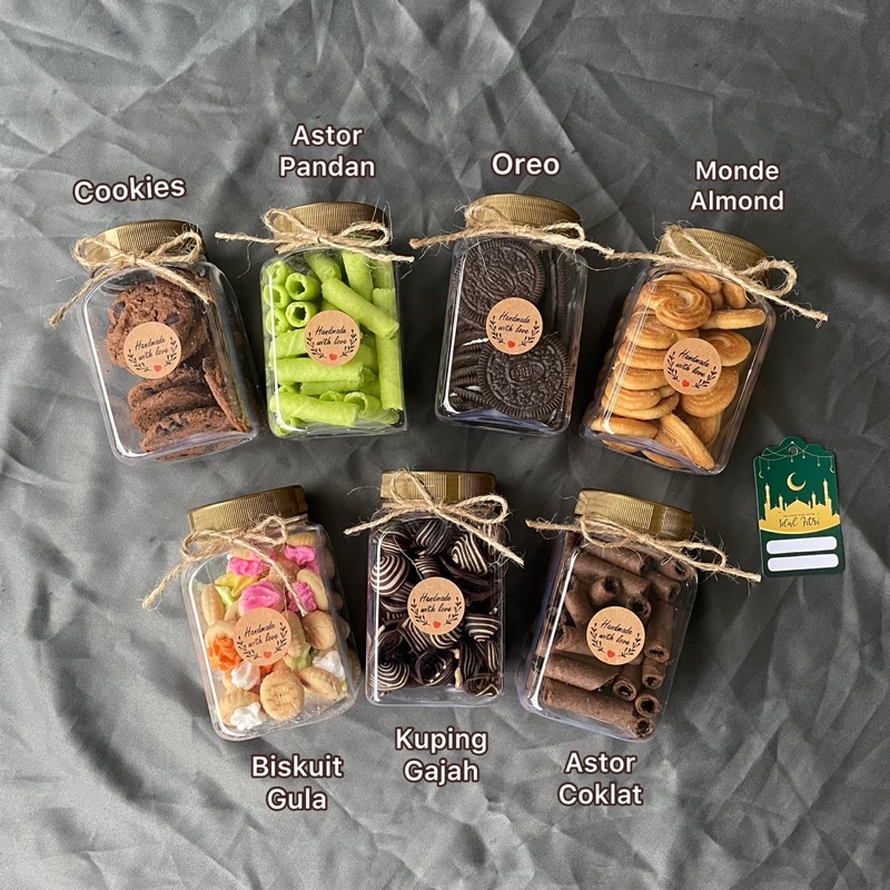 Jual Kue Cookies Lebaran Astor Toples Mini Snack Hampers Kado Parcel Indonesia Shopee Indonesia