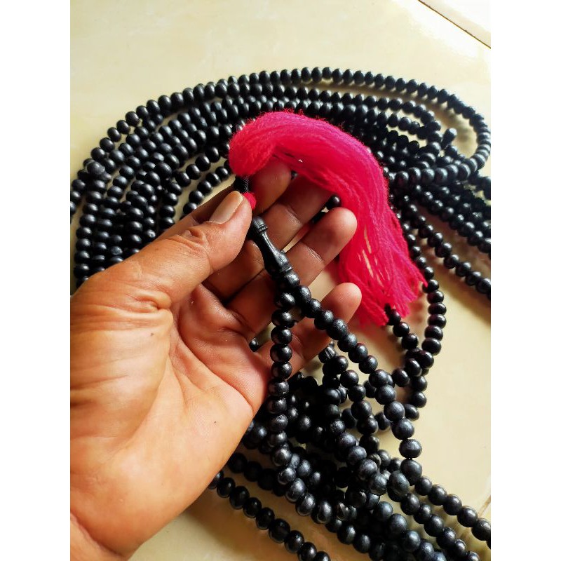 tasbih 1000 butir/ tasbih kayu walikukun 1000 butir /tasbih murah /tasbih 1000 biji