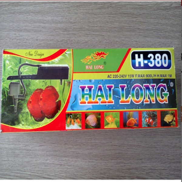 Hailong H-380 Top Filter Box Set Pompa Aquarium Akuarium H380 HL HL380