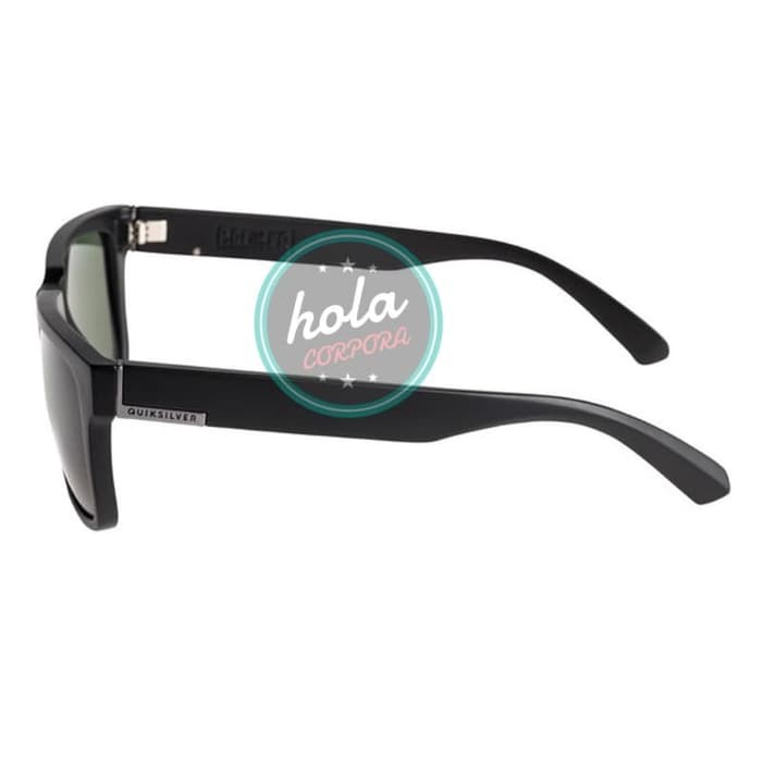 KACAMATA HITAM PRIA QUICKSILVER MATTLE BLACK ORIGINAL