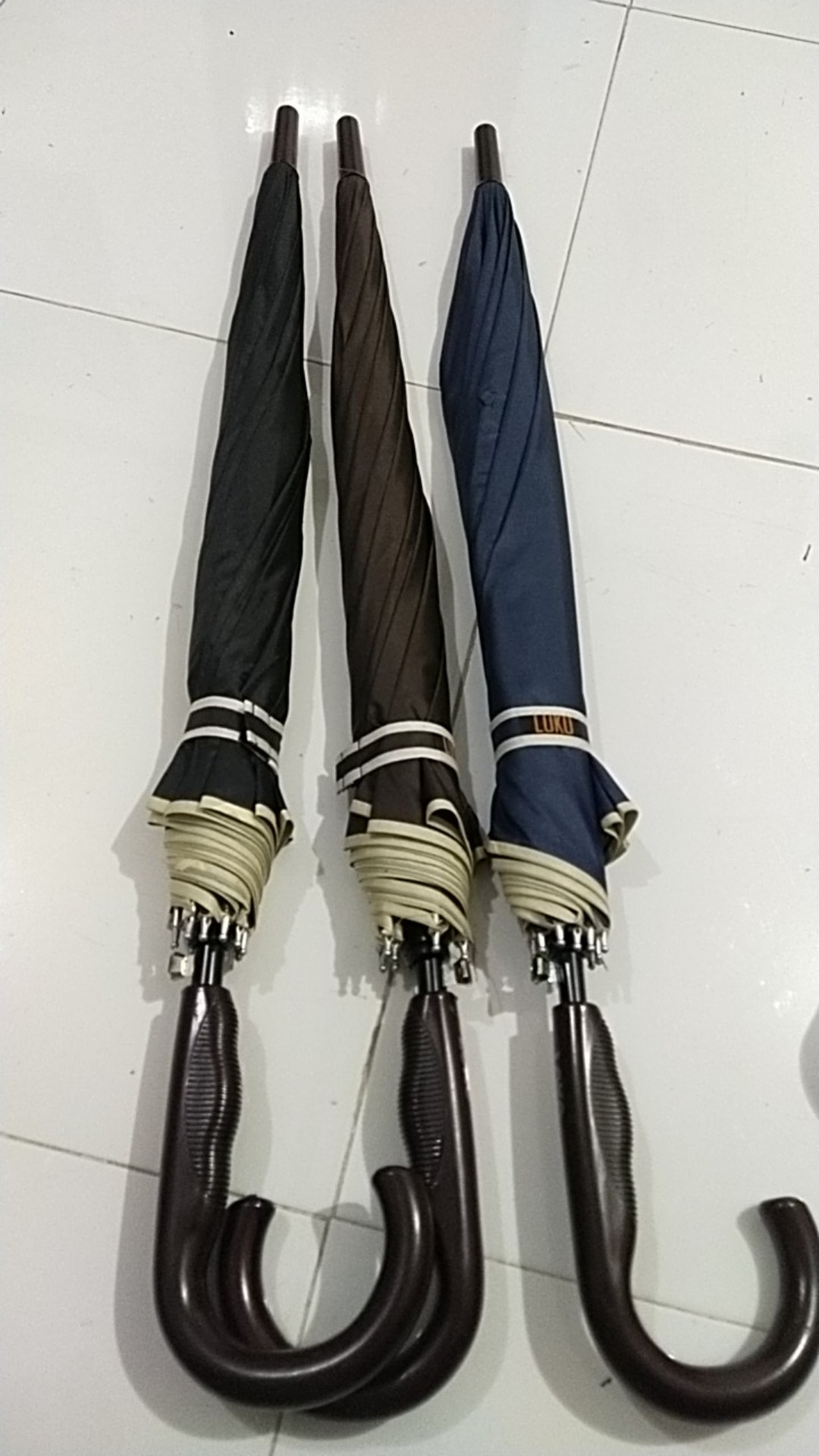 Tabasa Payung Panjang Polos Std Plastik