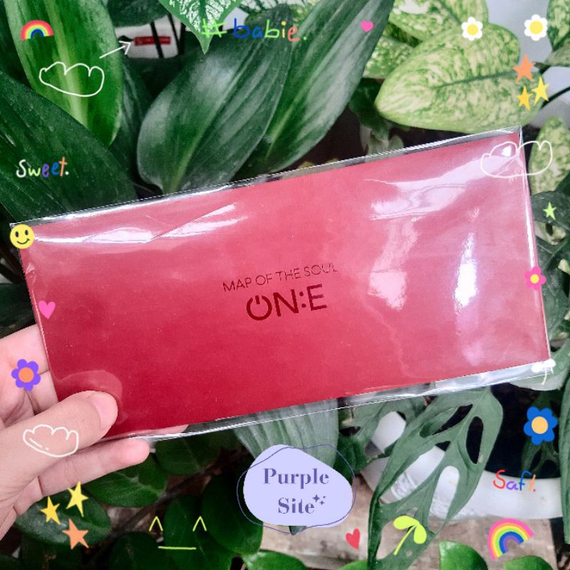 ♡ BTS LENTICULAR TICKET SET MOTS ON:E ♡