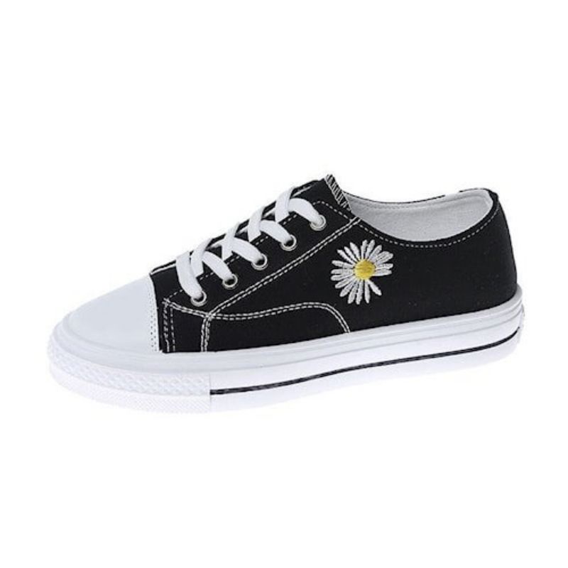 Ceysa_ Sepatu Snekers Wanita Import Korea Sepatu Kanvas Wanita Import Sepatu Sekolah Wanita Canvas Lari Joging Wanita Import Spatu Shoes Sneakers Sport Olahraga Kets Snakers Sneaker Casual Santai Senam Cats Snikers Fashion Ket Jalan Kuliah Wanita Cewek-2