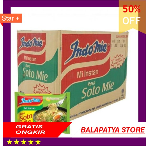 

TERLARIS !!! Indomie Soto 1 Dus isi 40 pcs