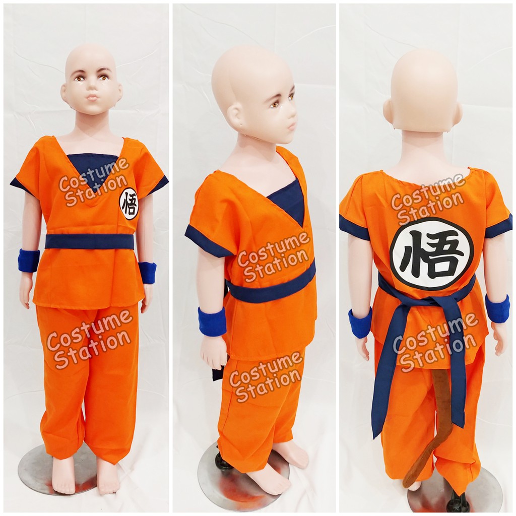 Kostum Dragon Ball Goku / Costume Son Goku anak laki