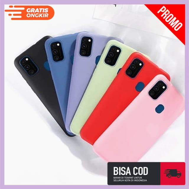 Case Samsung M21 Soft Case Silicone Back Covers
