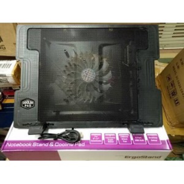 Ergostand cooling pad laptop