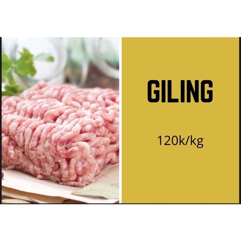 

babi daging giling 1 kg