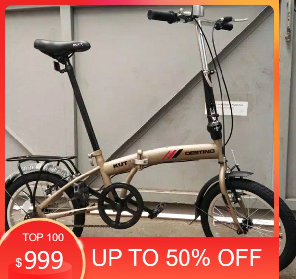 Sepeda lipat 16 inch Kut Rides Destino