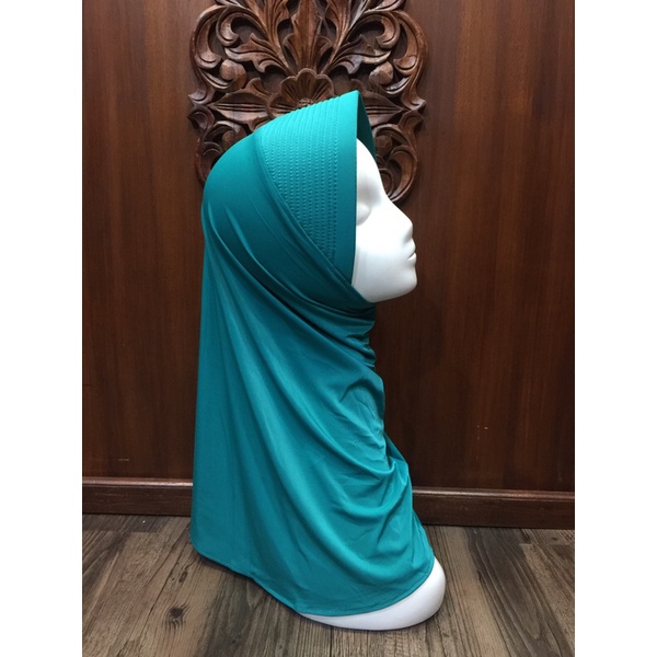 Hijab Sport Linear. Bergo Pendek, Bergo Sekolah-2