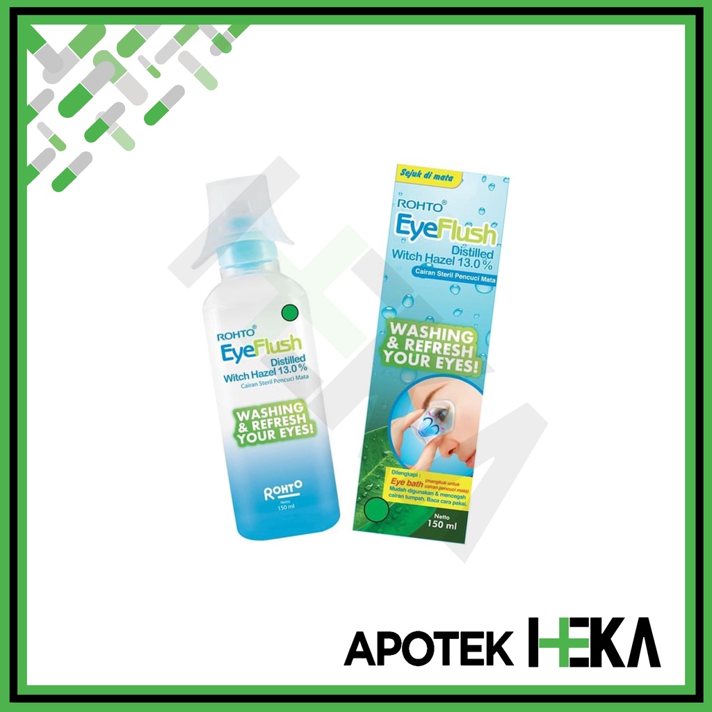 Rohto Eye Flush Pencuci Mata 150 ml (SEMARANG)