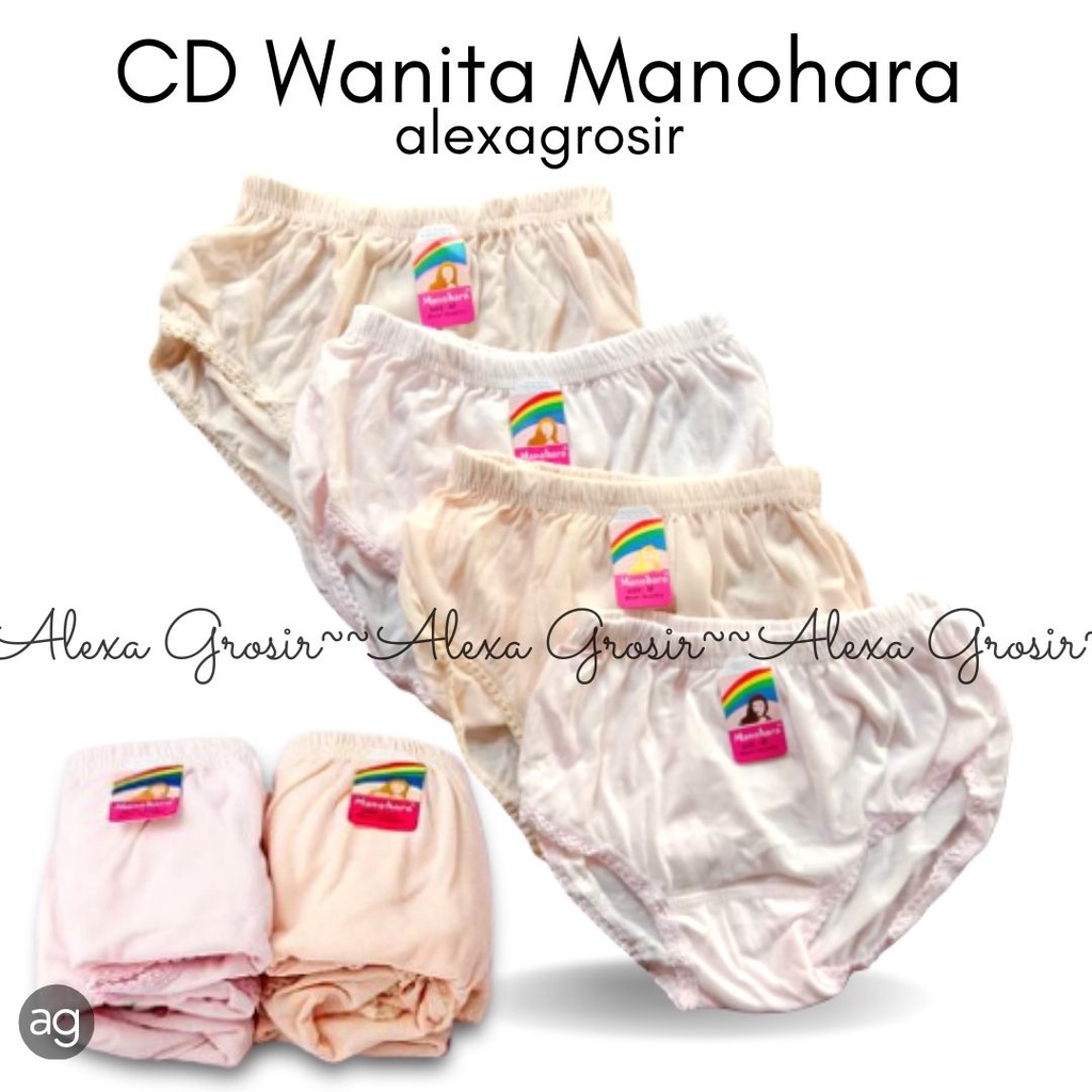 Celana Dalam WANITA Dewasa / CD WANITA Dewasa / CD MANOHARA M L  XL 3L