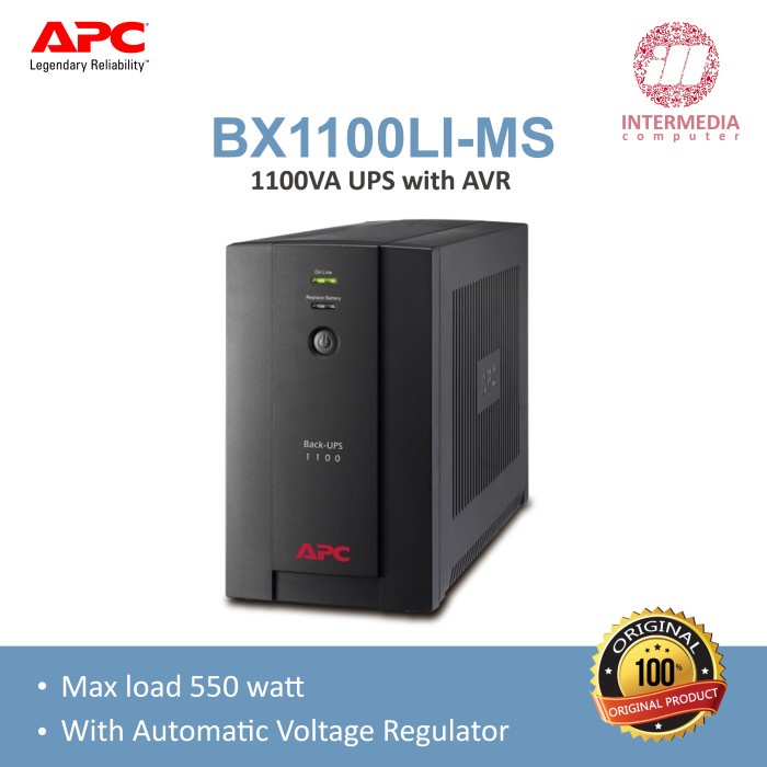 UPS APC 1200VA BVX1200LI