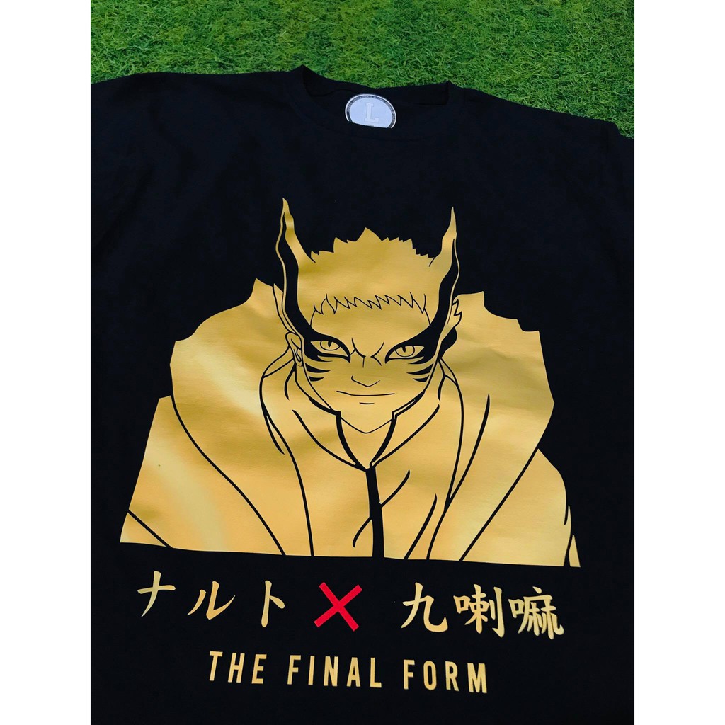 Tshirt Naruto Final Form Gold