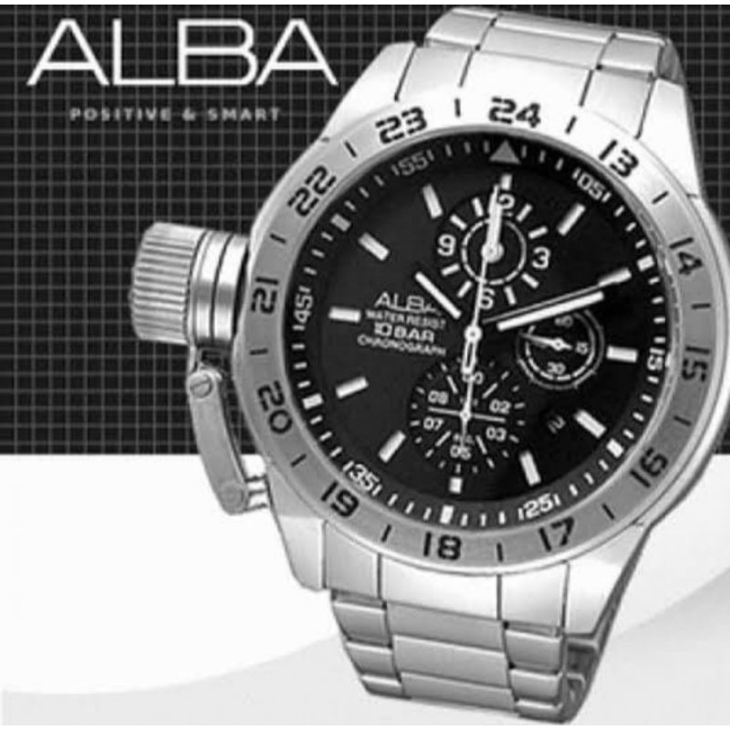 Alba AF8P97#AF8P97#AF8P97X1#jam tangan pria Alba af8p97#man watch Alba AF8p97X1#Alba AF8P97X1