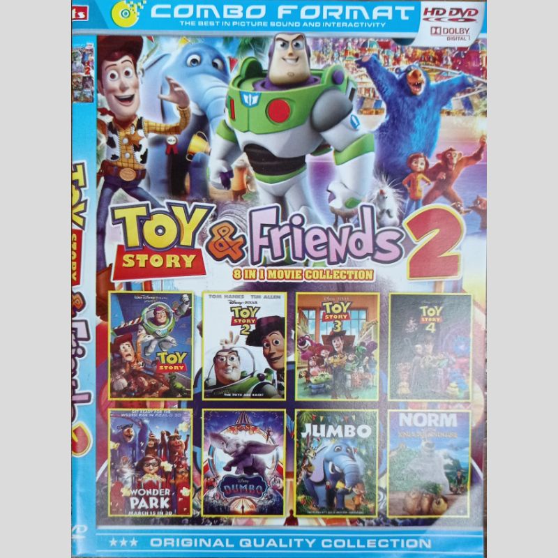 Kaset Koleksi Film Kartun Anak Anak Toy Story & Friends