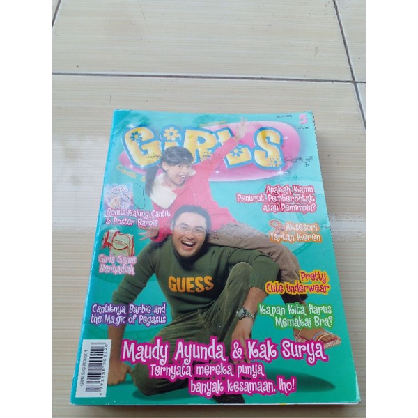 majalah Girls no 5  oktober 2005   h