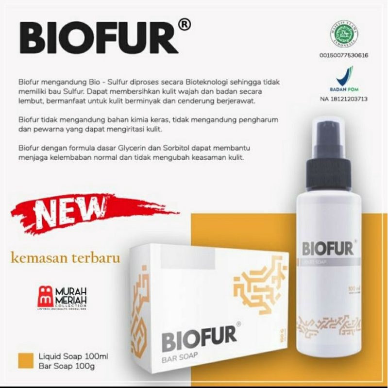 Biofur Liquid Soap Original Bpom