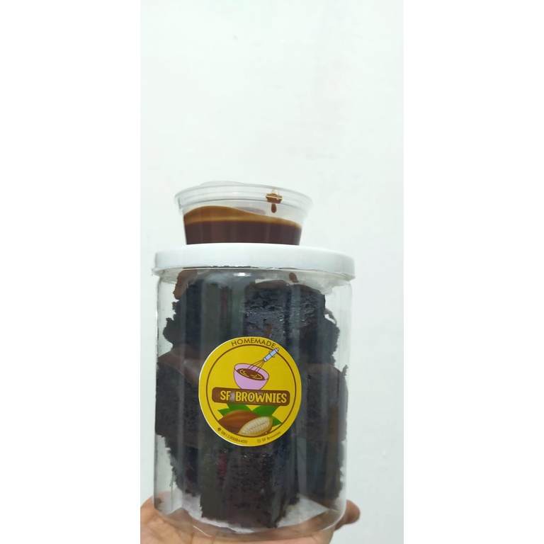 

Chocolate Brownies Jar
